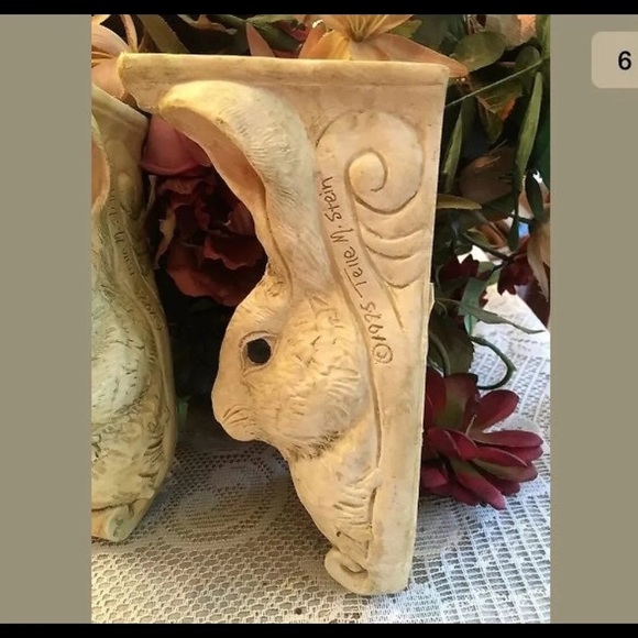 The Stone Bunny Telle Stein Wall Decor 2 Vintage Bunny The Stone